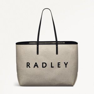 Radley London Sutherland Row - Large Open Top Tote - Black