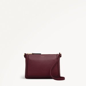 Radley London Kew Way - Small Ziptop Cross Body - Merlot