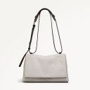Radley London Mercer Street - Faux Croc - Medium Flapover Shoulder - Snow