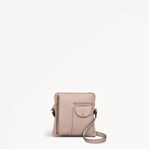 Radley London Ridge Park - Small Ziptop Crossbody - Clay Pink