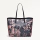 Radley London Southwell Gardens - Floral - Large Open Top Tote - Black