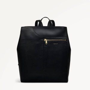 Radley London Pockets - Medium Ziptop Backpack - Black