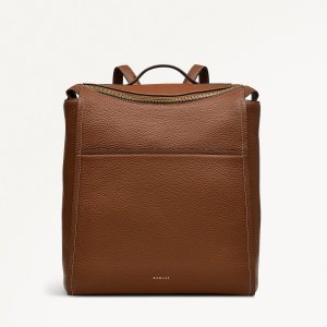 Radley London Oak Street - Medium Ziptop Backpack - Saddle