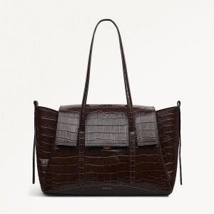 Radley London The Chancery - Medium Flapover Shoulder - Dark Oak