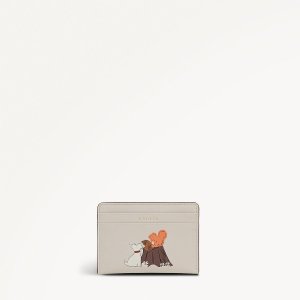 Radley London Autumn Leaves - Small Card Holder - Snow