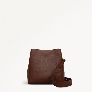 Radley London Dukes Place - Texure - Medium Compartment Cross Body - Chocolate