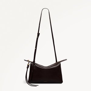 Radley London The Romilly - Medium Ziptop Cross Body - Dark Oak