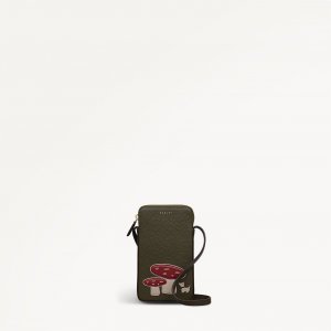 Radley London Mushroom Mate - Medium Phone Cross Body - Pine Needle