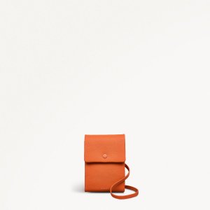 Radley London Mallow Street - Medium Phone Cross Body - Orange Peel