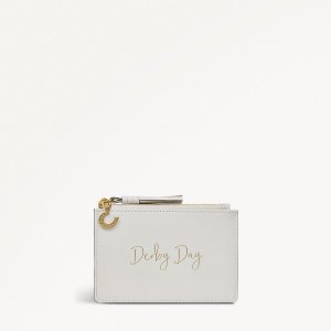 Radley London Kentucky Derby SS25 - Small Ziptop Coin Purse - Chalk