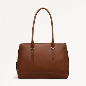 Radley London Paddington Place - Medium Ziptop Shoulder - Indus Tan