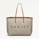 Radley London Sutherland Row - Large Open Top Tote - Saddle