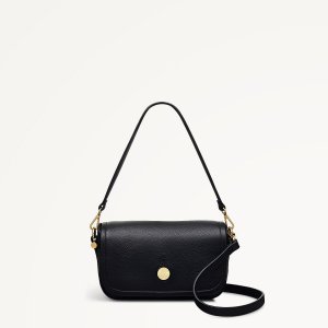 Radley London Bathurst Mews - Small Flapover Crossbody - Black