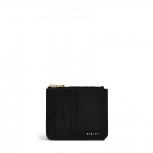 Radley London Mount Row - Small Ziptop Coin Purse - Black