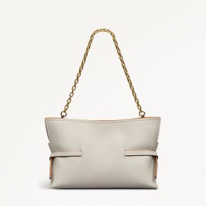 Radley London Fleet Street - Medium Open Top Clutch - Chalk