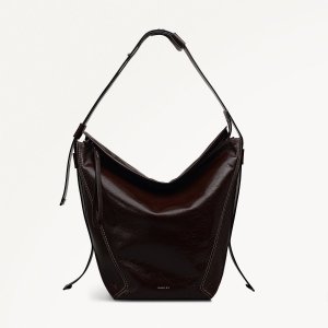 Radley London De Beauvoir - Large Ziptop Shoulder - Dark Oak