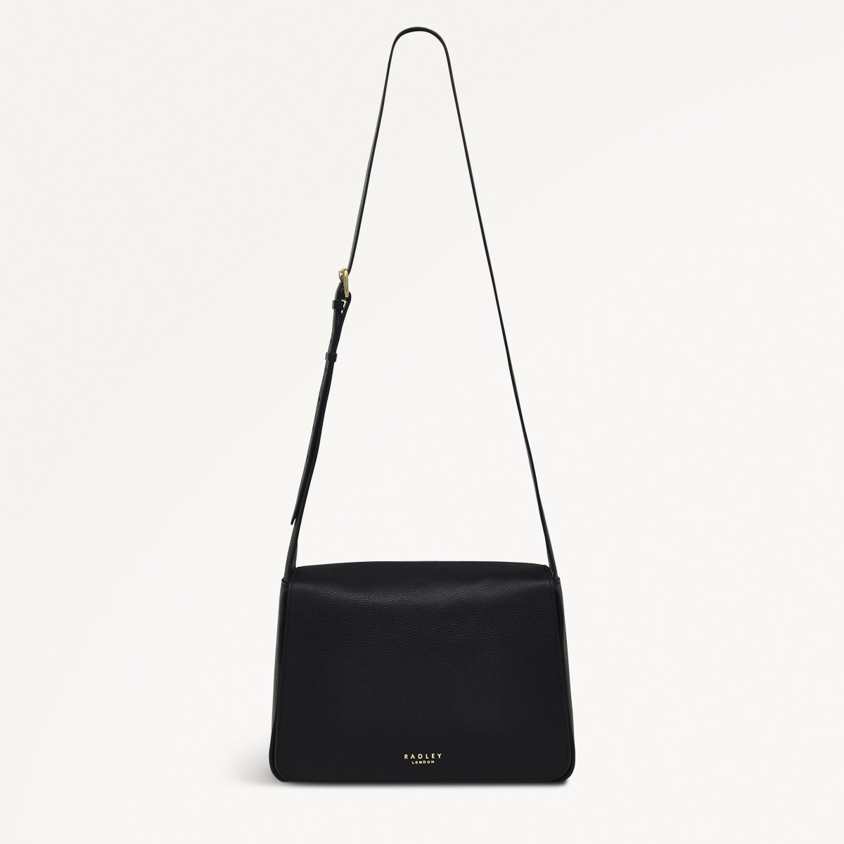 Radley London Westwell Lane - Large Flapover Crossbody - Black
