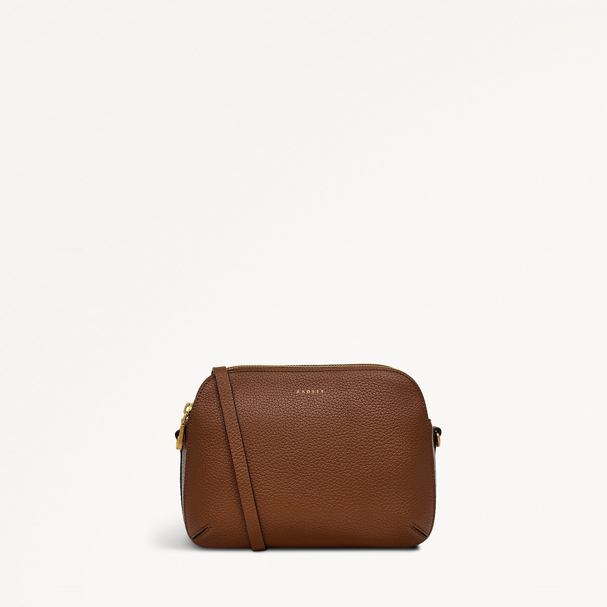 Radley London Dukes Place - Medium Ziptop Crossbody - Saddle