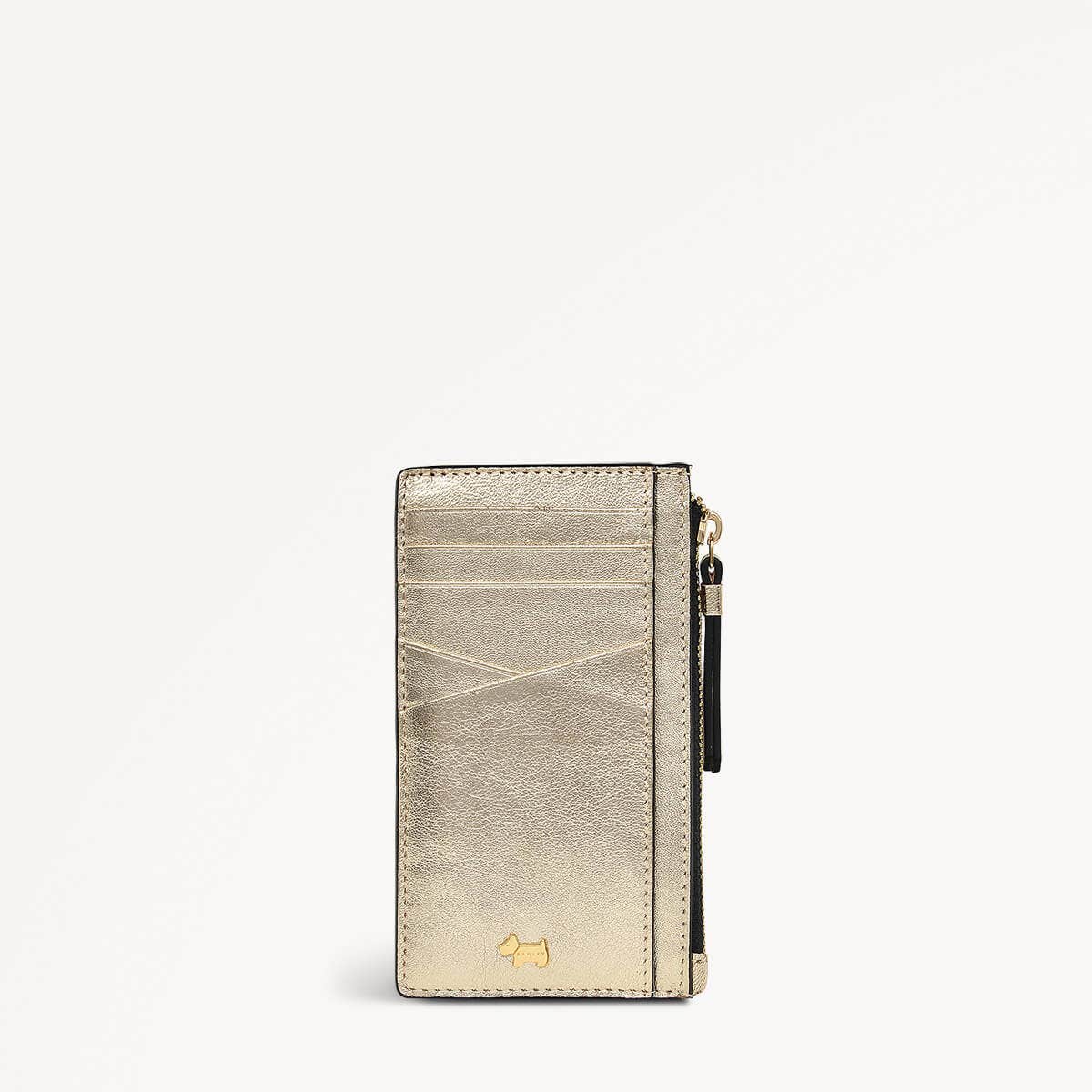 Radley London Drapers Road - Medium Ziptop Coin Purse - Icy Gold