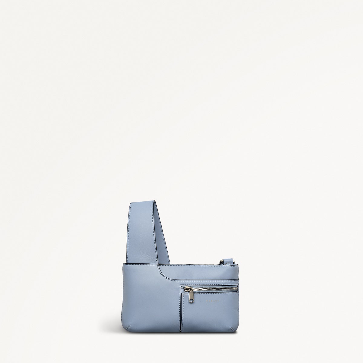 Radley London Pockets Mini - Mini Ziptop Crossbody - Smoke Blue
