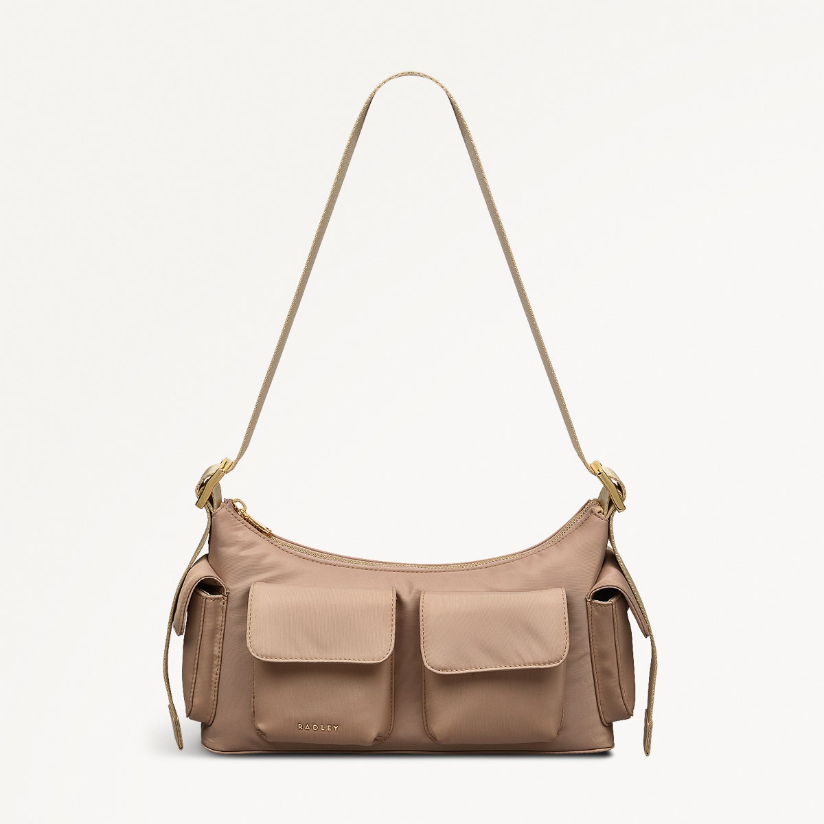 Radley London Guildford Grove - Medium Ziptop Shoulder - Stone