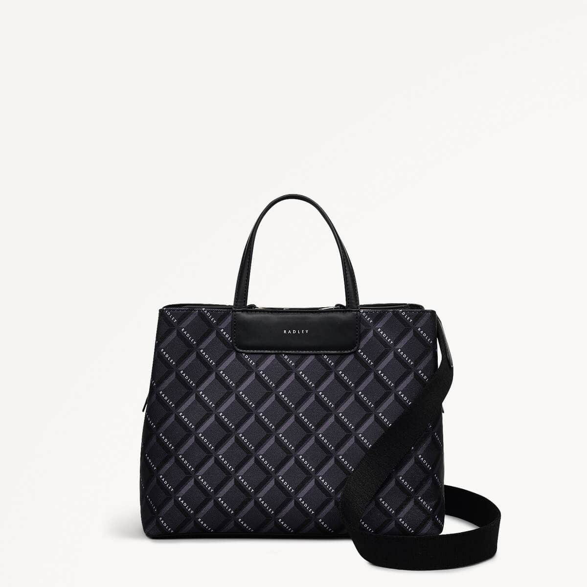 Radley London Southwell Gardens - Medium Ziptop Grab - Black
