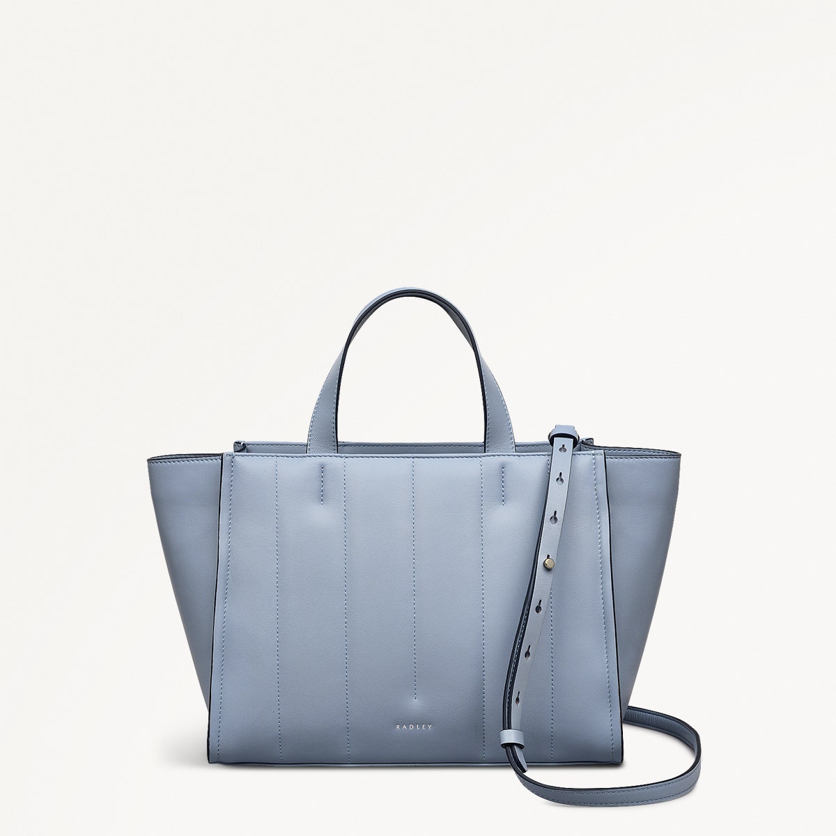 Radley London Oak Street - Medium Ziptop Grab - Smoke Blue