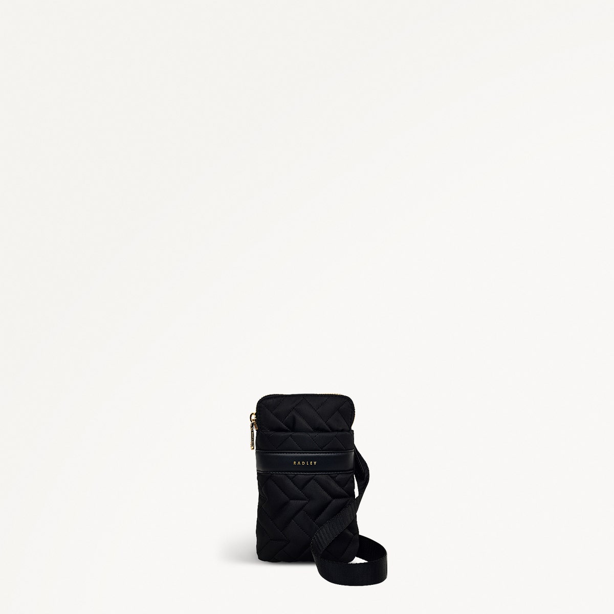 Radley London Holland Park - Medium Zip Around Phone Crossbody - Black