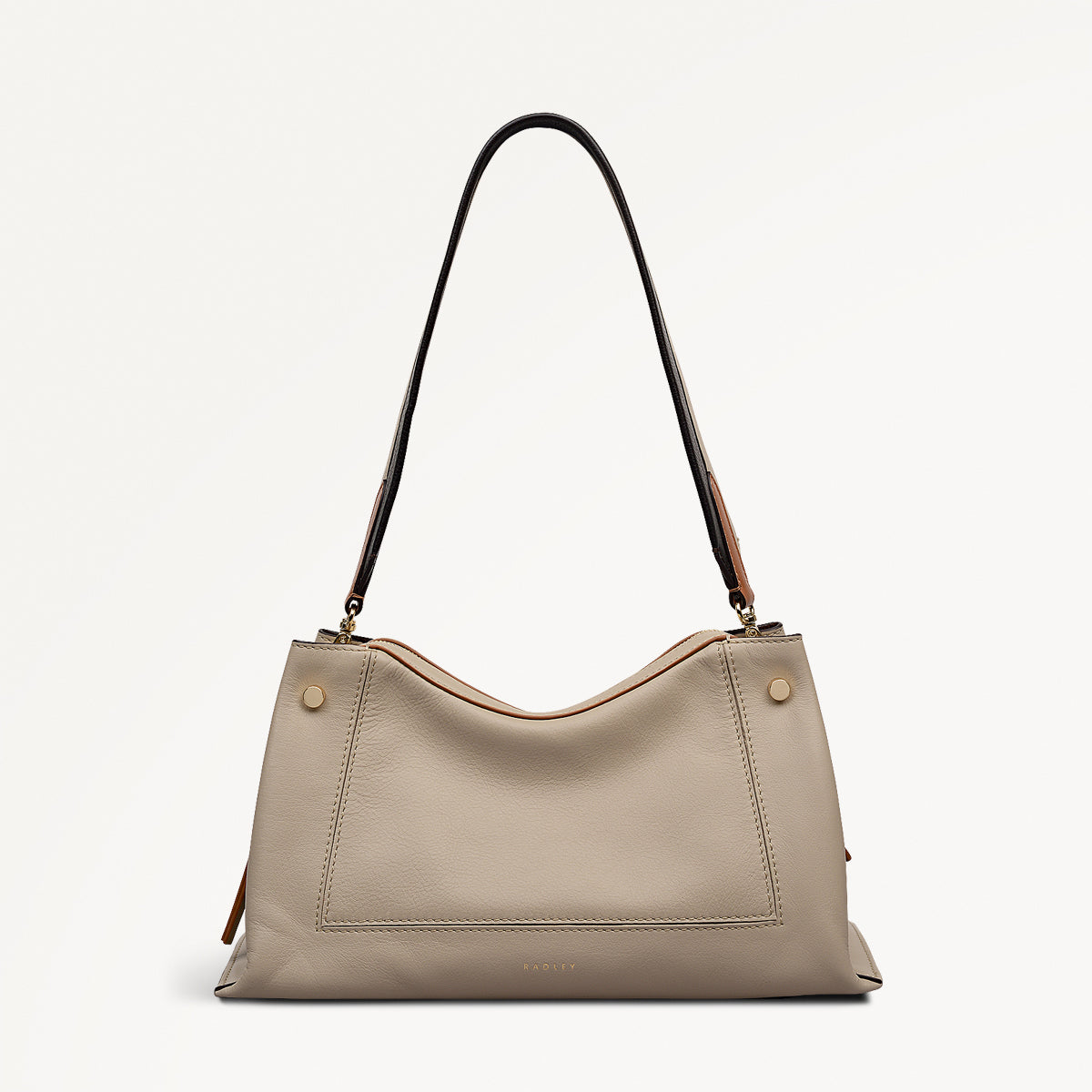 Radley London Hope Gardens - Medium Ziptop Shoulder - Porcini