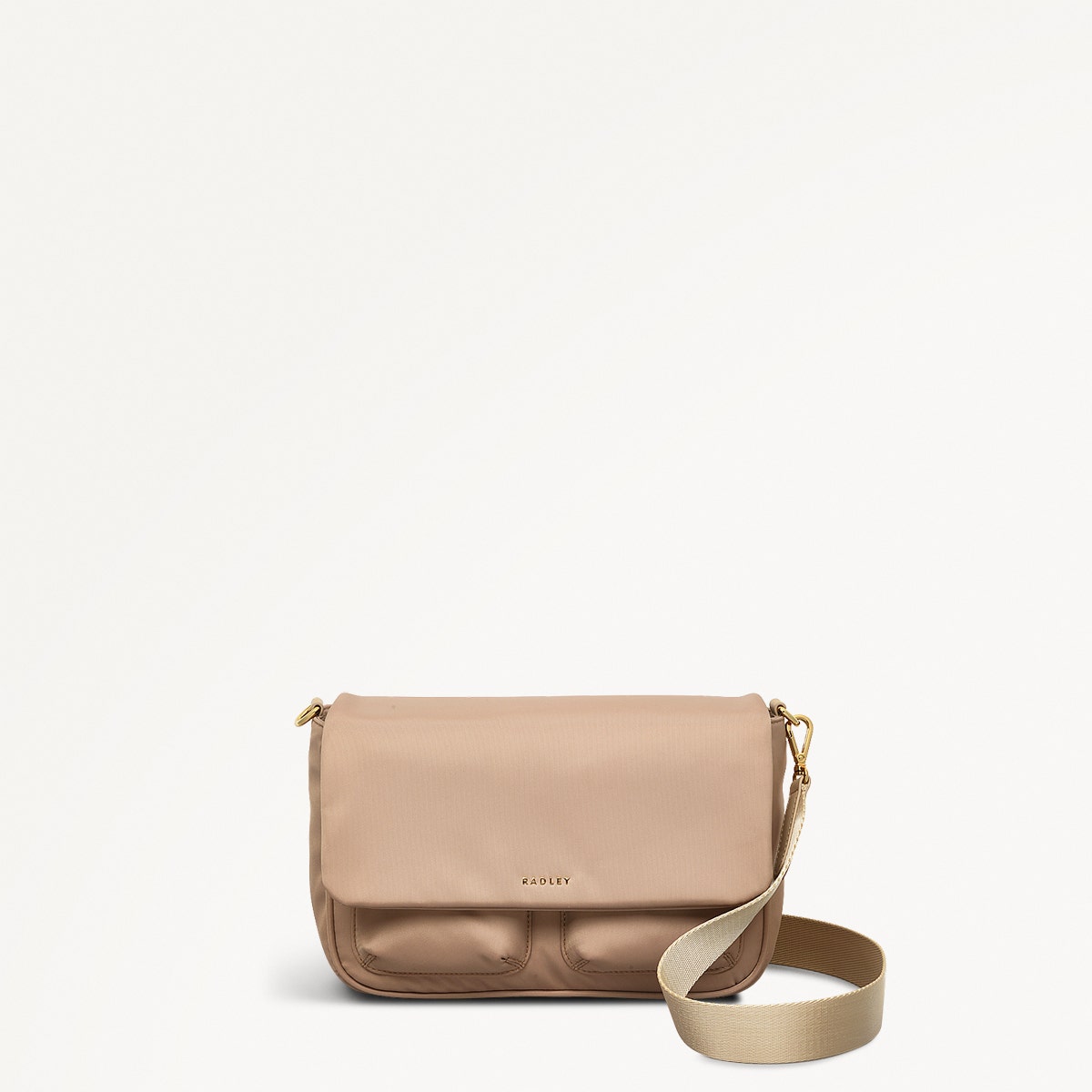 Radley London Guildford Grove - Medium Flapover Cross Body - Stone
